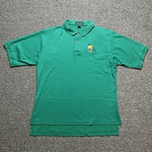 Outer‎ Banks Men's Green Polo Shirt Embroidered Mahi Mahi Fishing Size XL